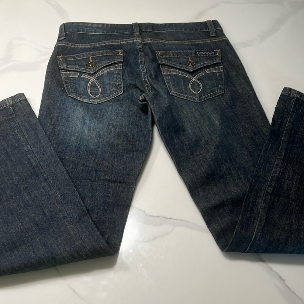 Vintage Calvin Klein denim boot cut jeans. Size 4 in great condition. …